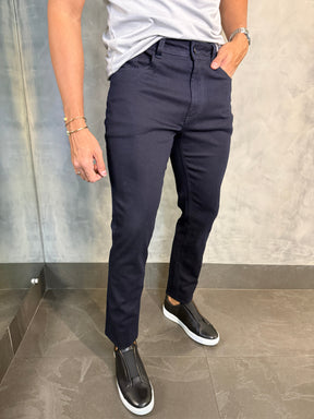 CALÇA JEANS FIVE SLIM FIT PONTO H BLACK BLUE