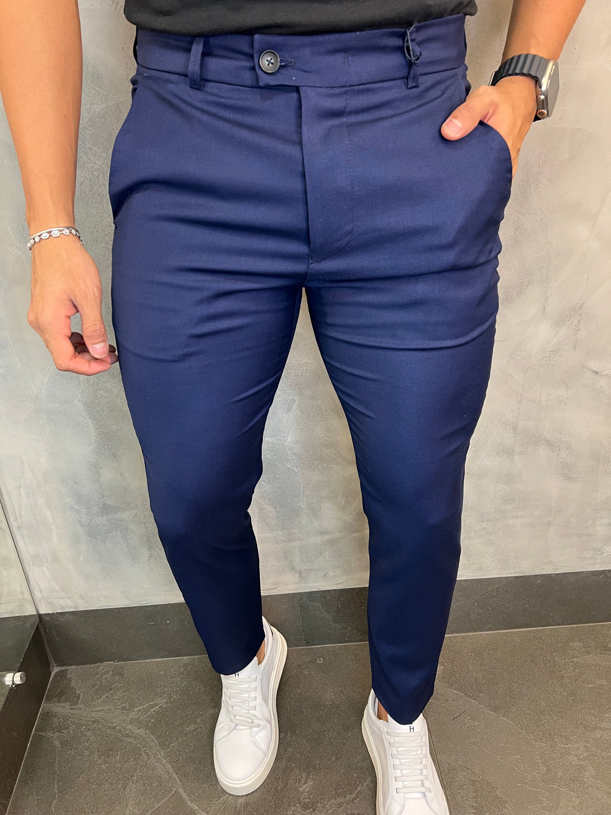 CALÇA ALF SKINNY STRETCH PONTO H