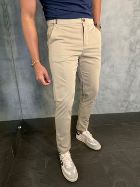 CALÇA ALF. MÔNACO AJUSTE CATRACA PONTO H KAKHI