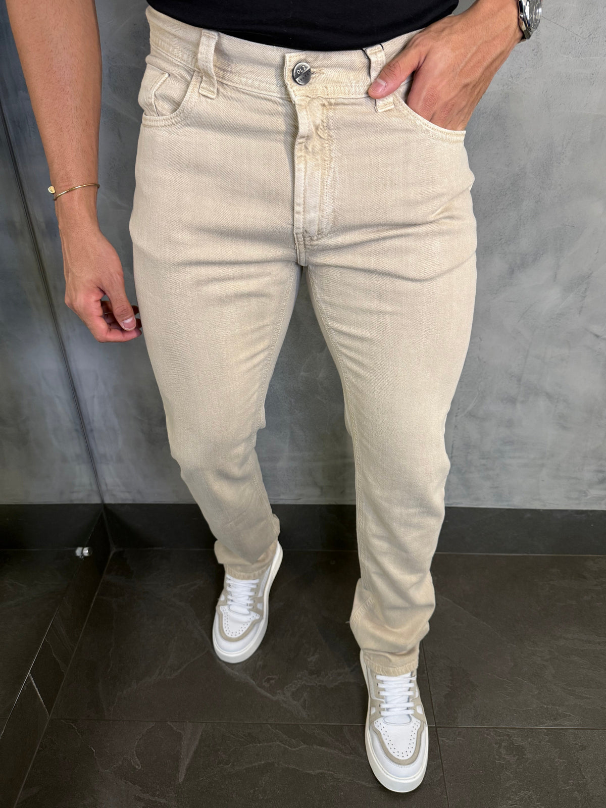 CALÇA VERANO SLIM DLZ TRIGO STONE