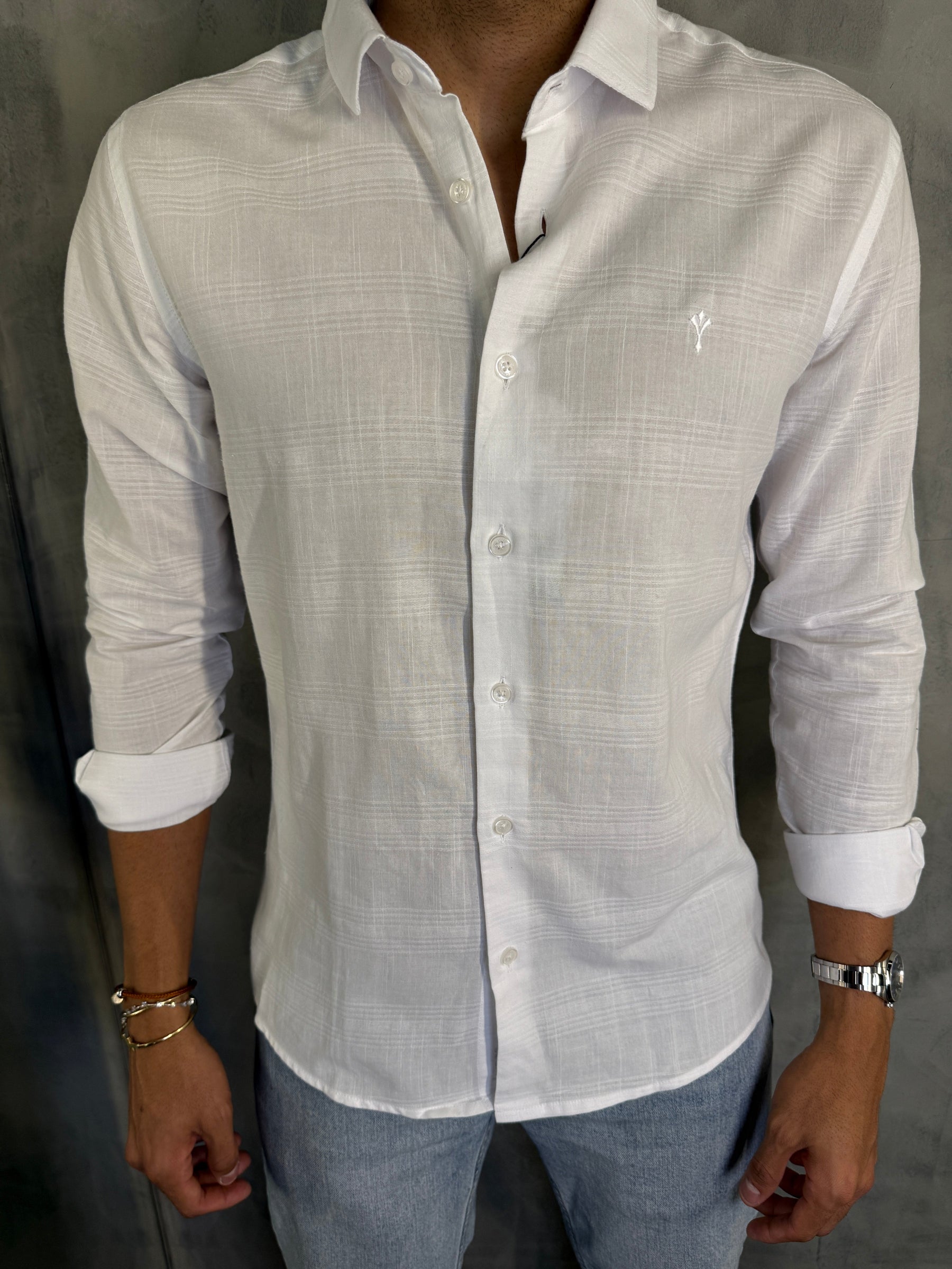 CAMISA M/L HAVANA INDICCATTO BRANCO