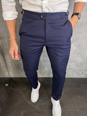 CALÇA ALF. SKINNY AJUSTE FIVELA PONTO H