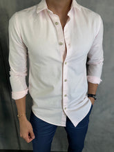 CAMISA M/L OXFORD SIMPLES RESERVA ROSA