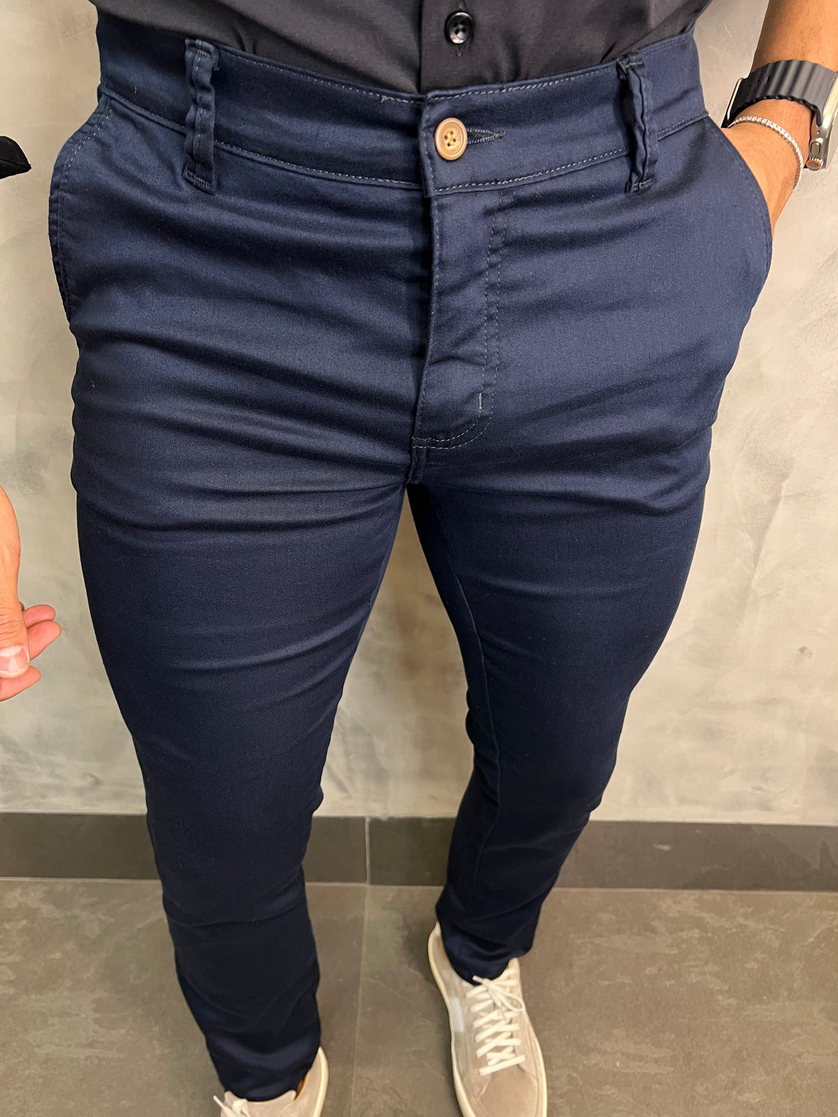CALÇA SKINNY PK DLZ MARINHO